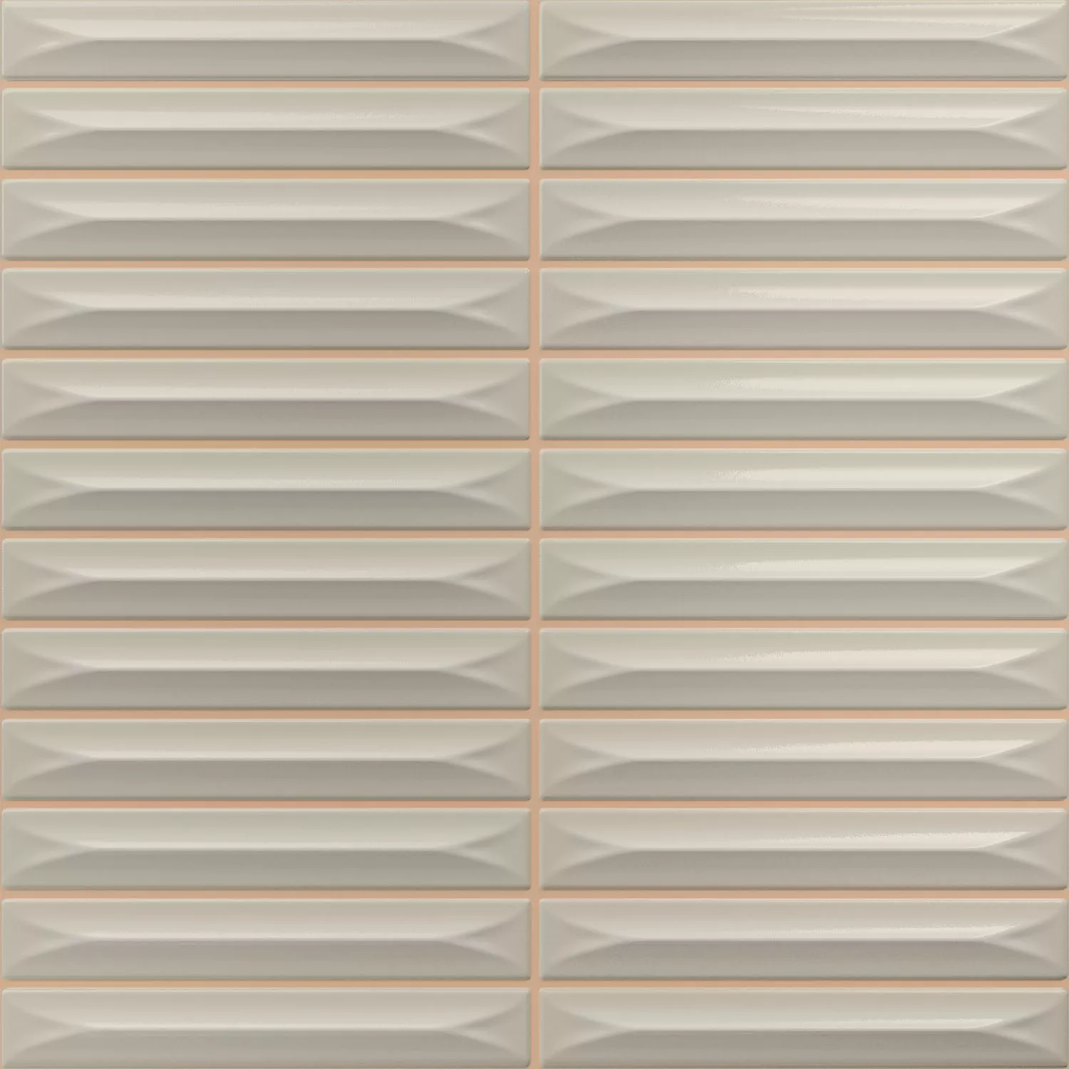 Bevel Greige Csillogó Rúd 20x20 cm