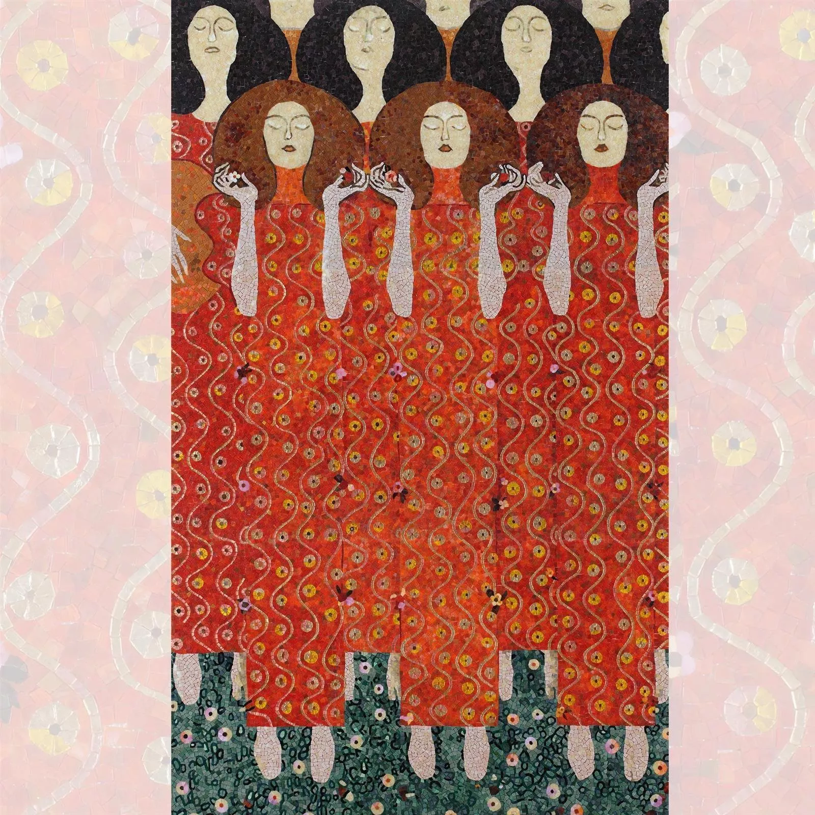 Üvegmozaik Kép Singers 140x240cm