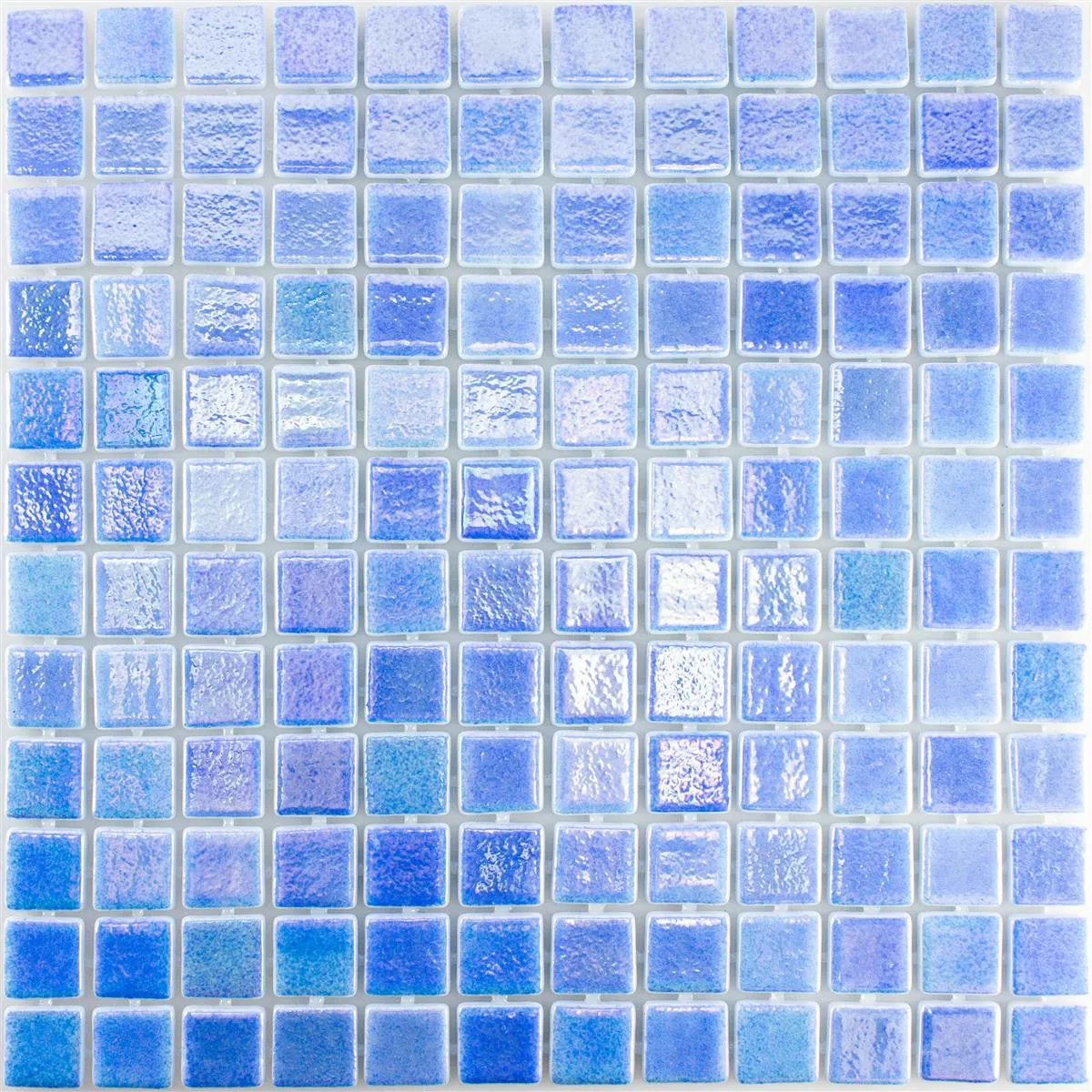 Üveg Medence Pool Mozaik McNeal Kék 25