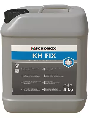Alapozó Használatra kész Schönox KH FIX műgyanta ragasztó diszperzió 5 kg