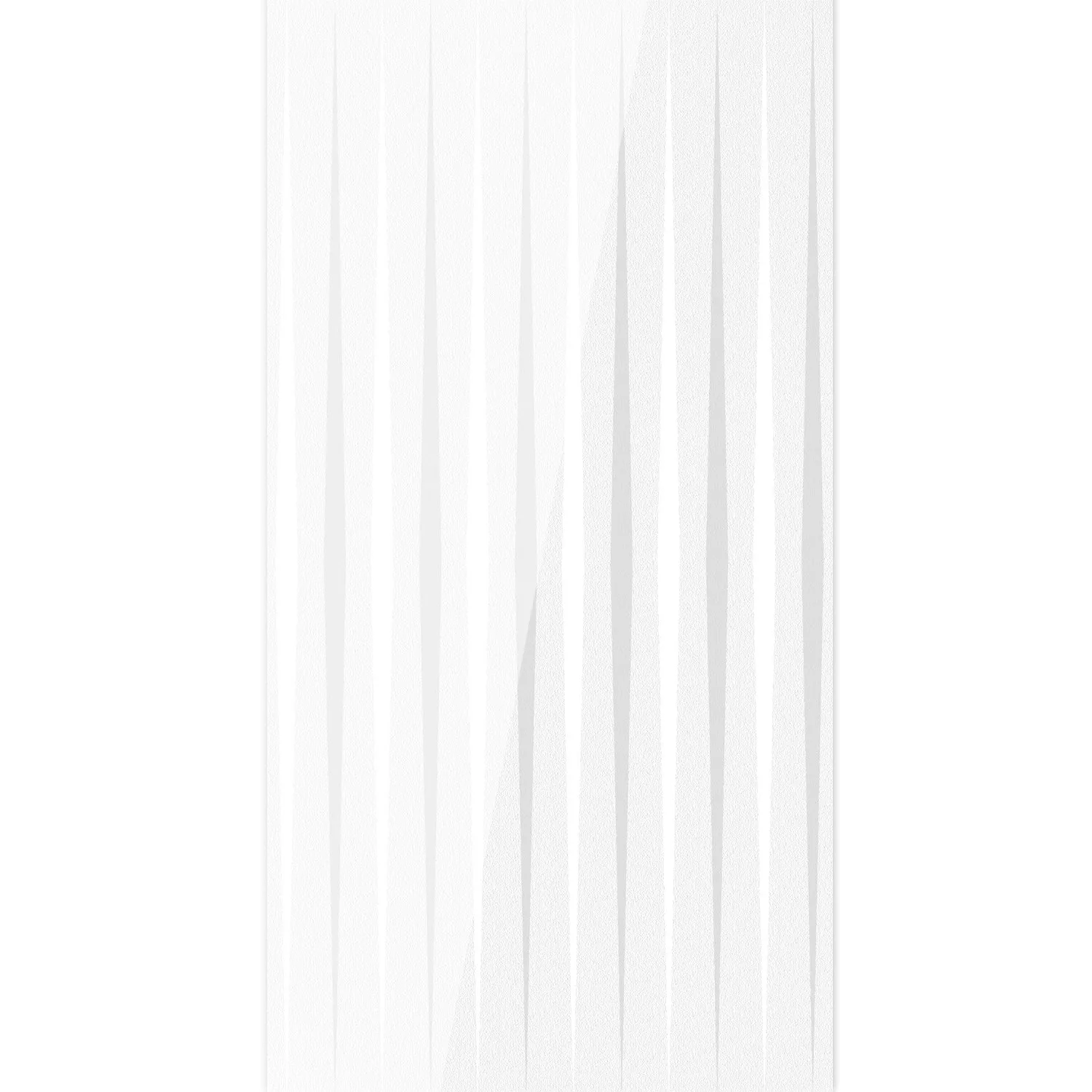 Fali Csempe Vulcano Stripes Dekoráció Helyesbített Fehér 60x120cm