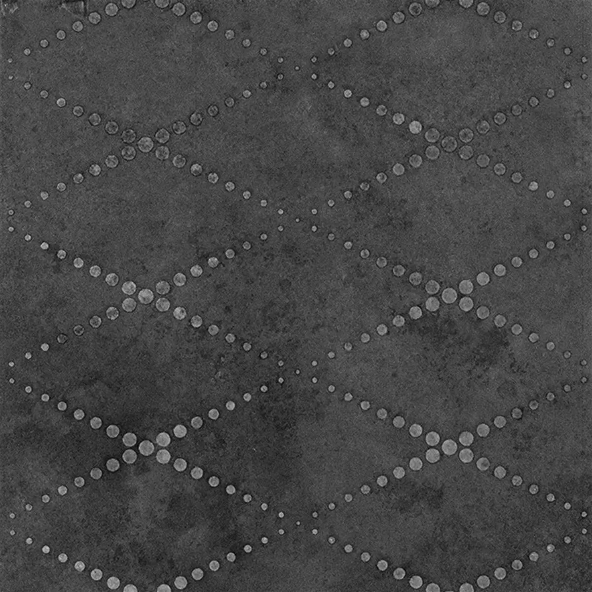 Padlólapok Chicago Fém Megjelenés Antracit R9 - 18,5x18,5 cm Pattern