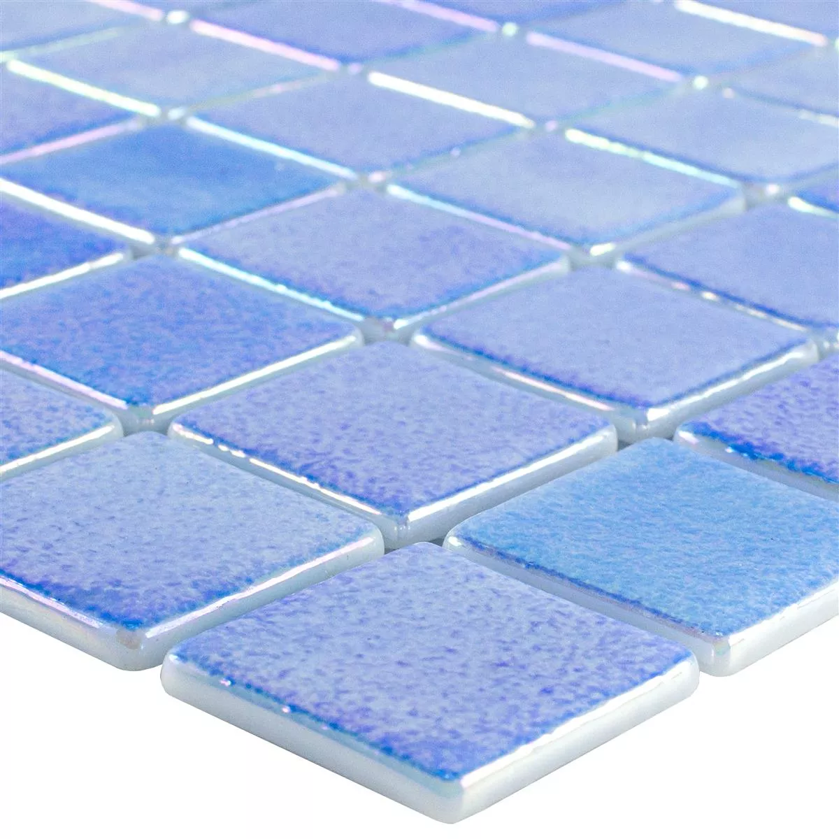 Üveg Medence Pool Mozaik McNeal Kék 38