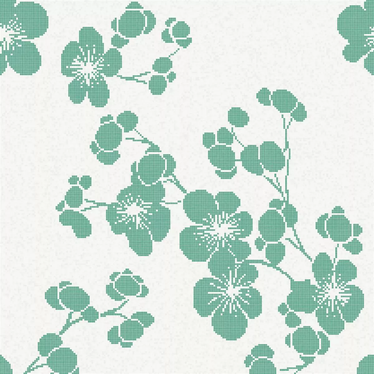 Üveg Pool Úszómedence Mozaik Csempe Trend-Vi Aquatica Water Flowers 2 Üveg Pool Úszómedence Mozaik Csempe Trend-Vi Aquatica Water Flowers 2