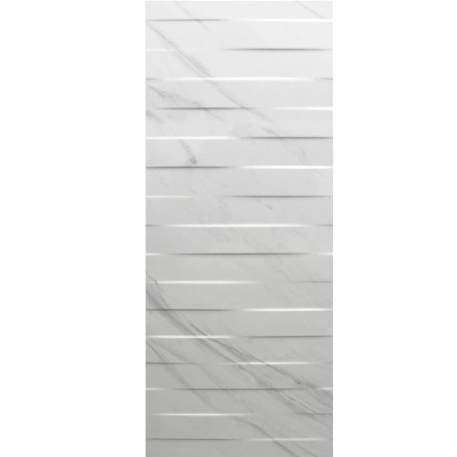 Fali Csempe Springs Helyesbített Fehér 40x120cm Dekoráció