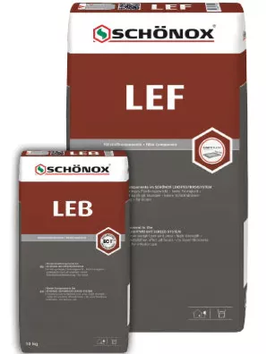 Könnyű esztrich rendszer Hybrid Schönox LEB 9 Kg - LEF 10 Kg Könnyű esztrich rendszer Hybrid Schönox LEB 9 Kg - LEF 10 Kg