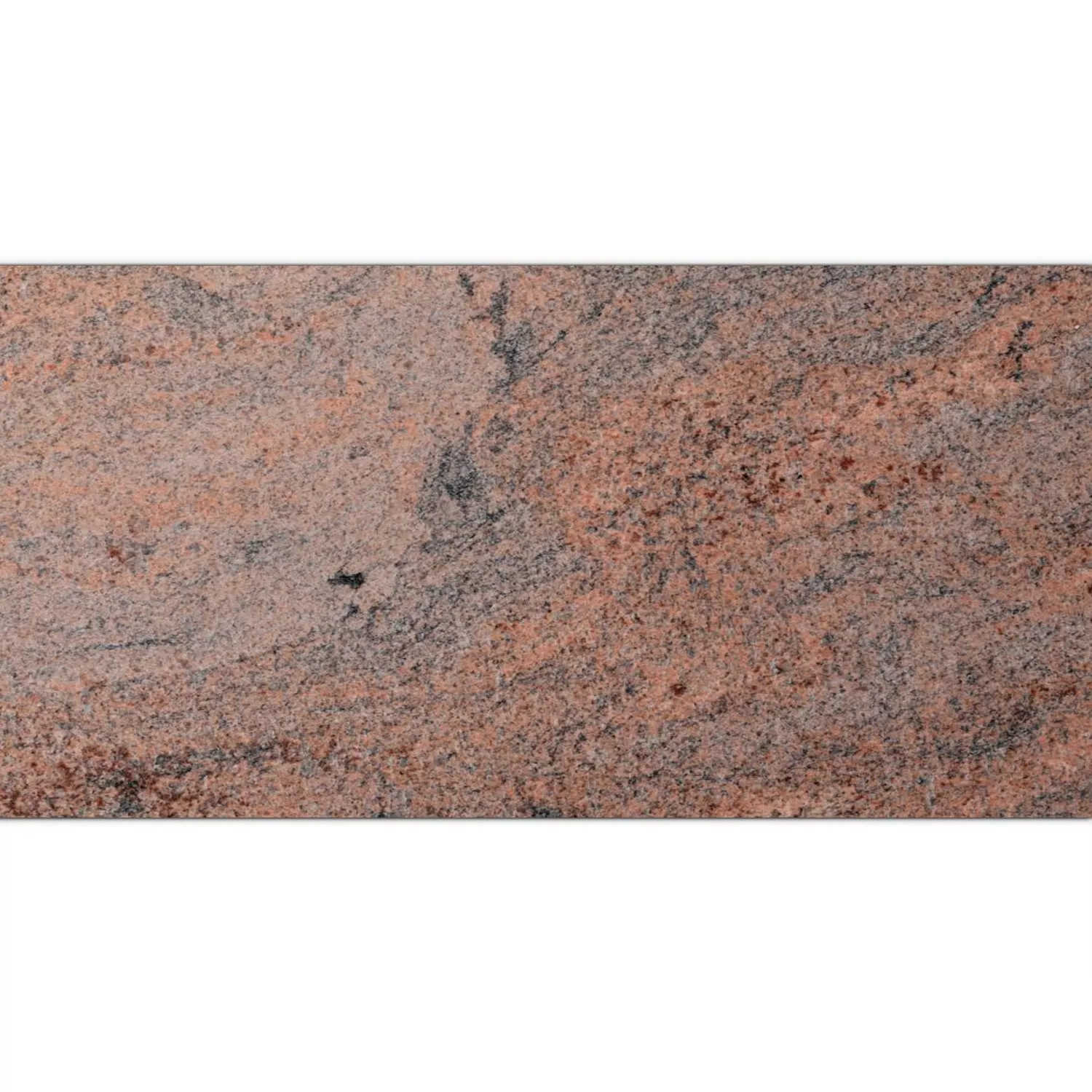 Természetes Kőlapok Gránit Multicolor Red Ecsettel 30,5x61cm