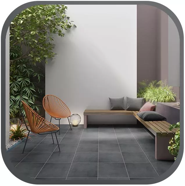 Teraszlapok Antracit Teraszlapok Antracit