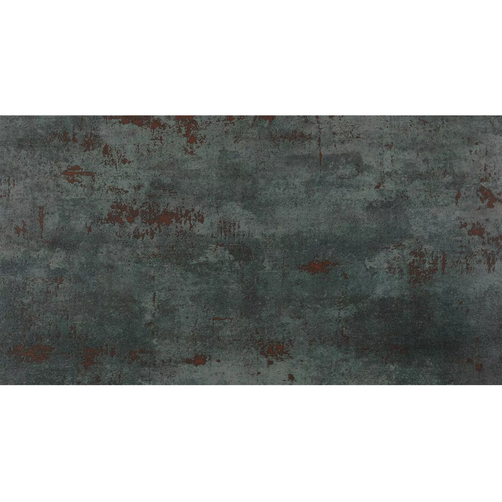 Minta Padlólapok Phantom Fém Megjelenés Részben Polírozott Sea Green 30x60cm