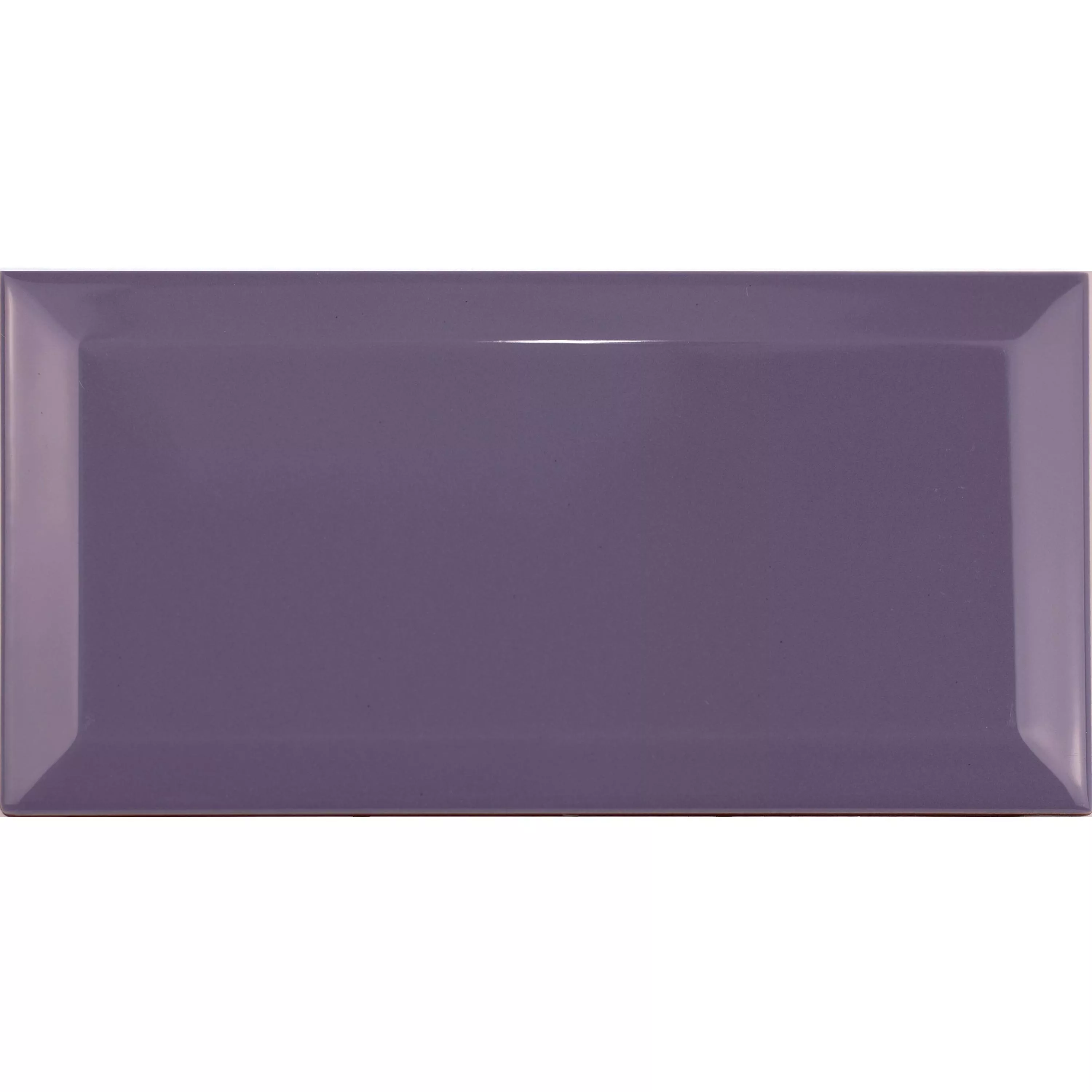 Metro Fali Csempe Brussel Fazetta 10x20x0,7cm Morado