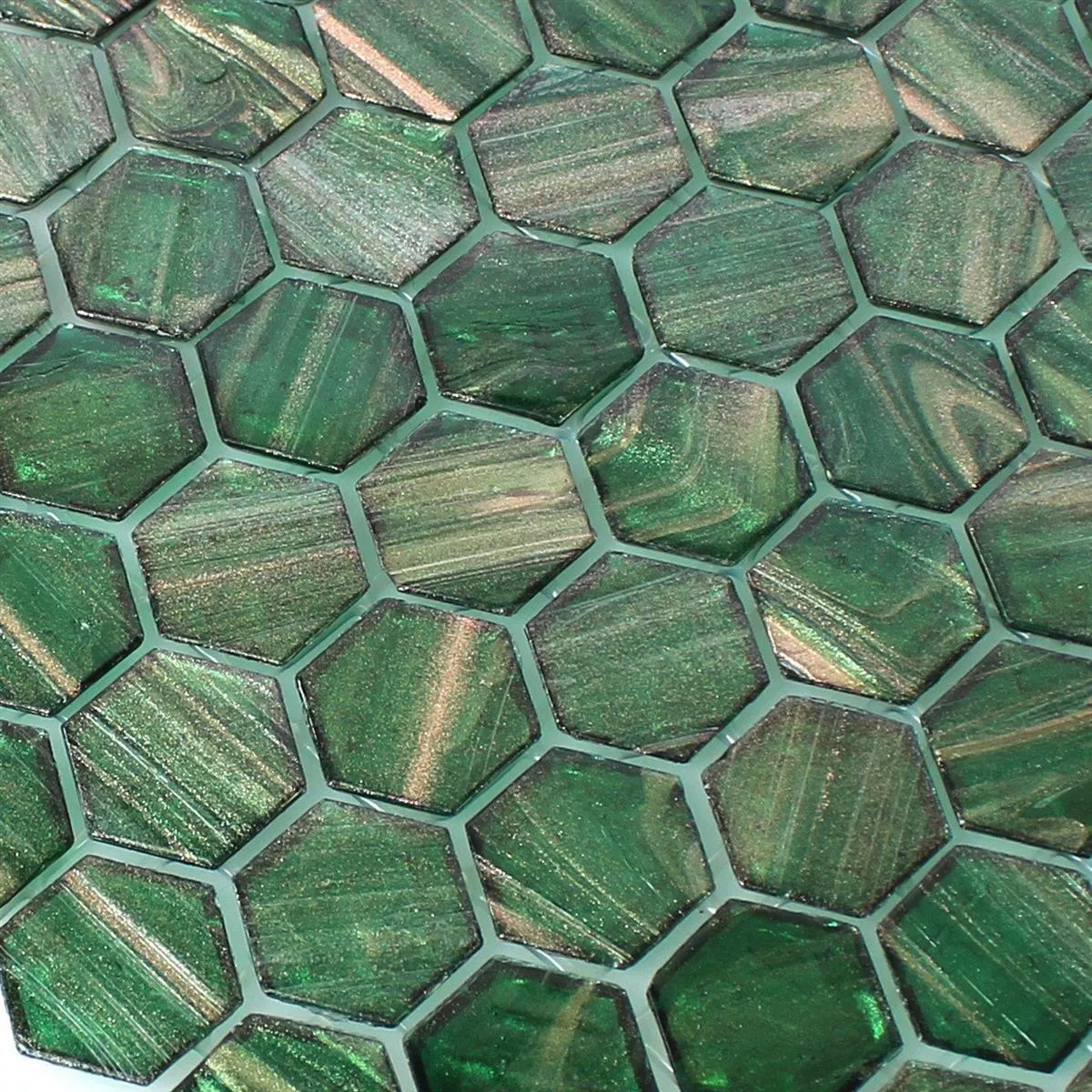 Mozaik Csempe Trend-Vi Üveg Hexagonal 236