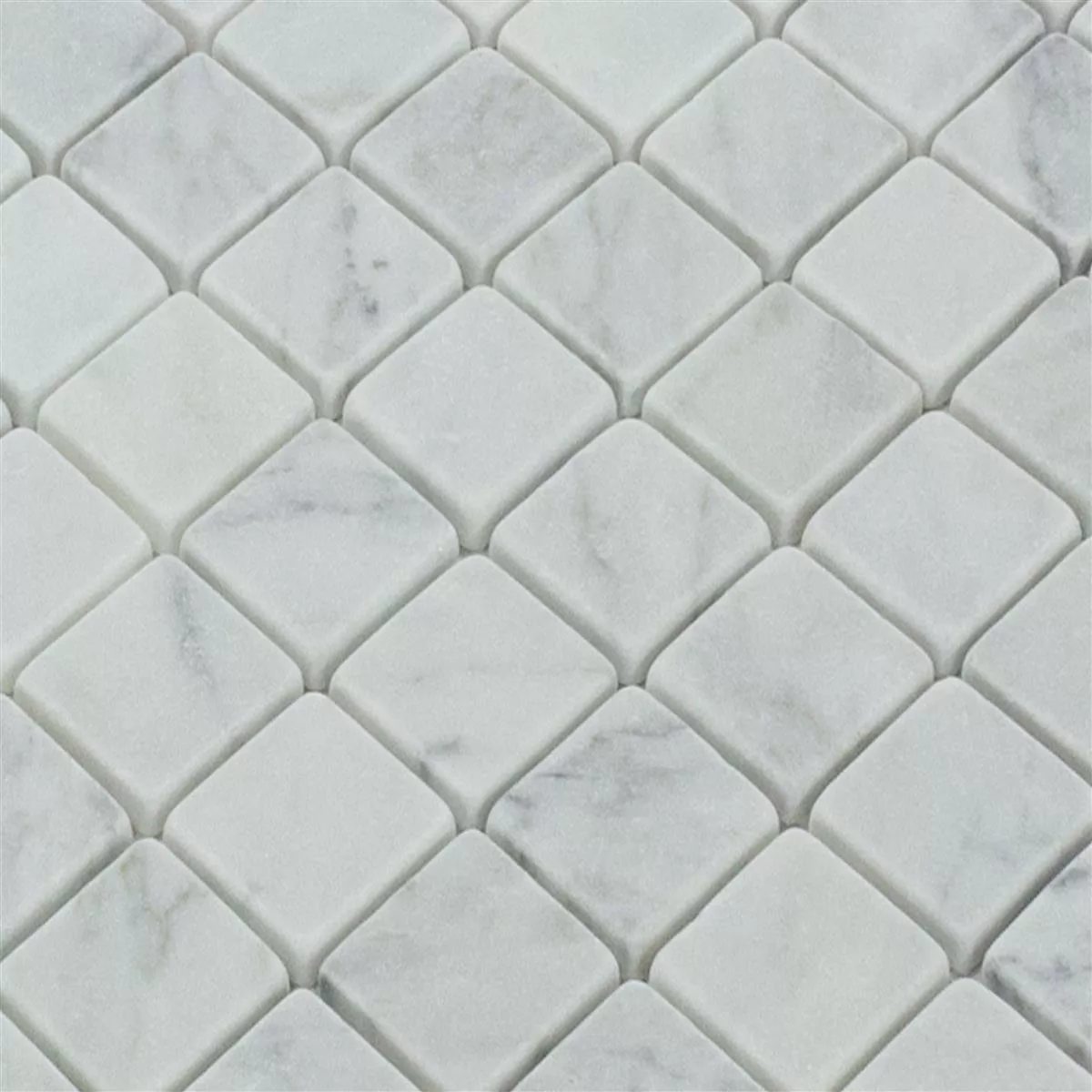 Üveggolyó Természetes Kő Mozaik Csempék Venantius Fehér