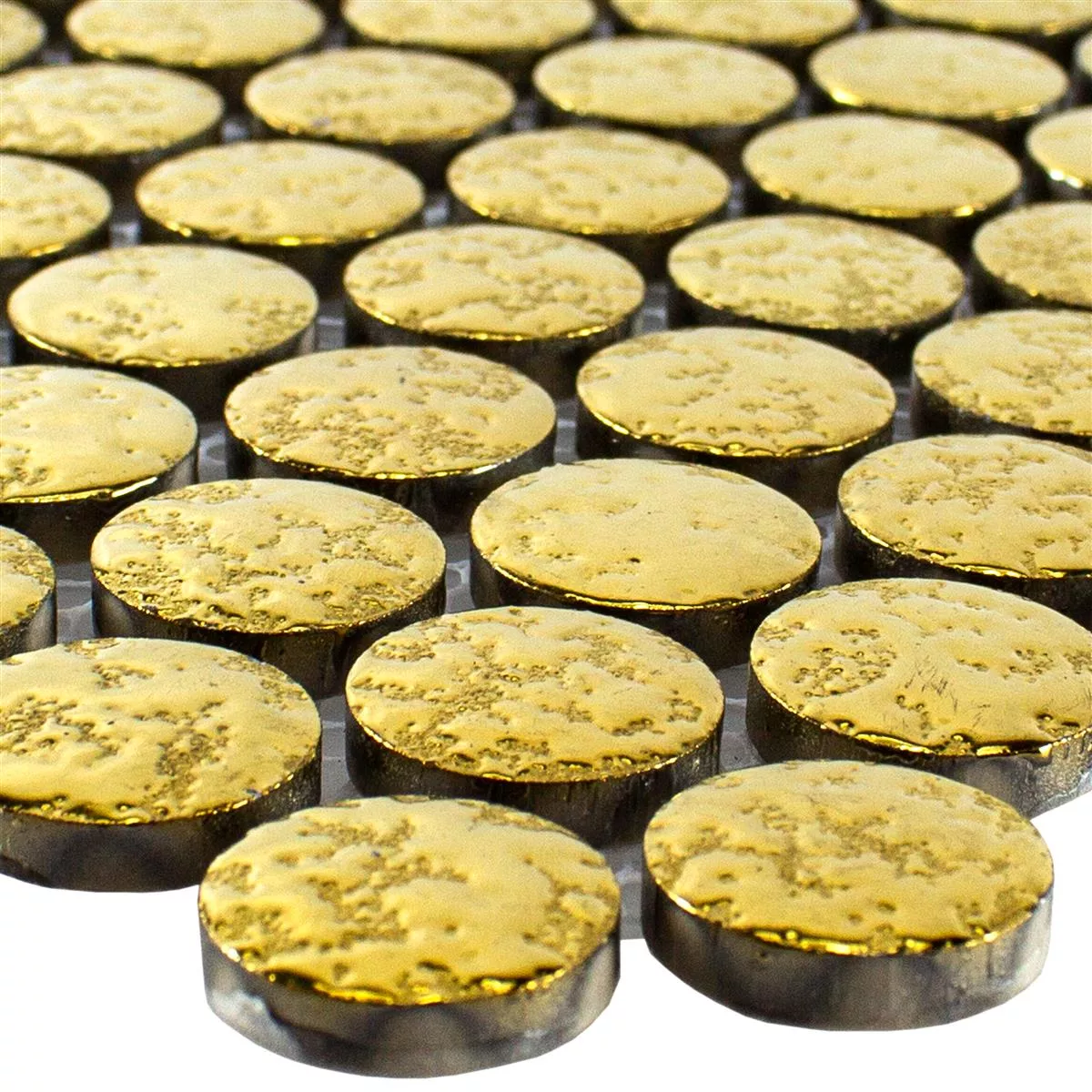 Fazekasság Gomb Hatás Mozaik Csempe Meneksche Arany Fazekasság Gomb Hatás Mozaik Csempe Meneksche Arany