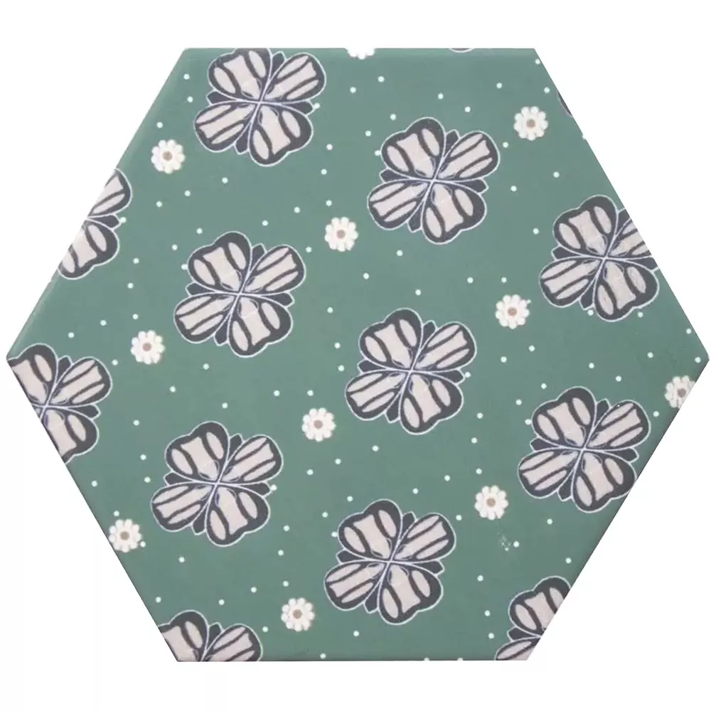 Porcelán Kőedény Csempék Modena Hatszög Decor 7