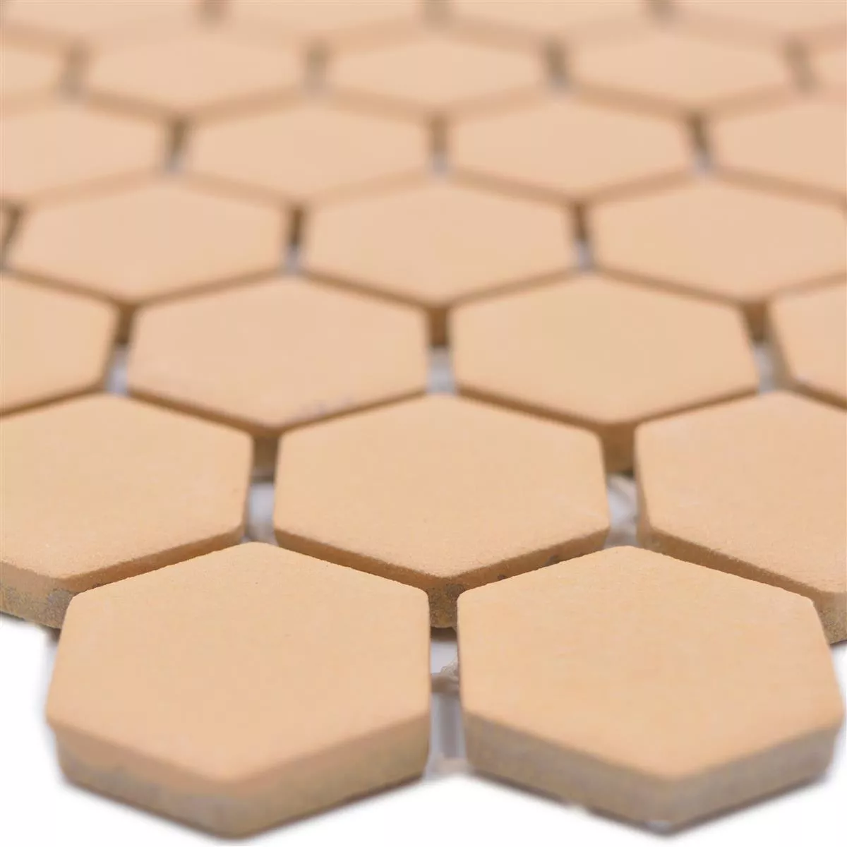 Kerámia Mozaik Bismarck R10B Hatszög Okker Narancssárga H23 Kerámia Mozaik Bismarck R10B Hatszög Okker Narancssárga H23