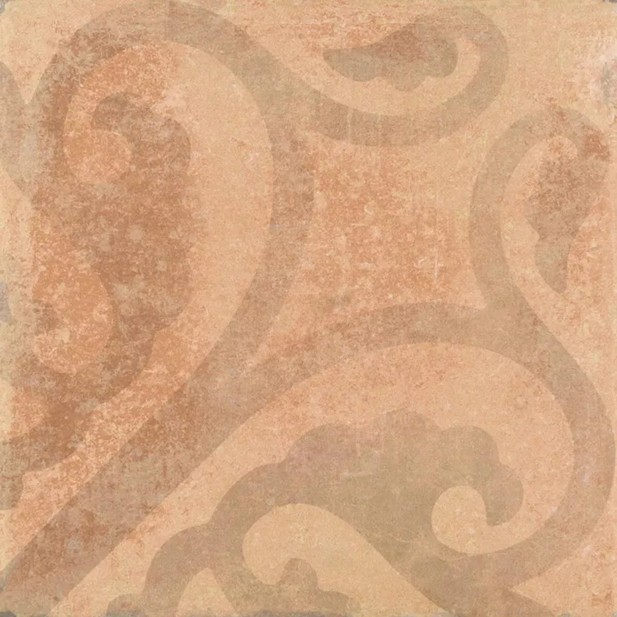 Queens Terrakotta Barna Dekoráció 25x25 cm