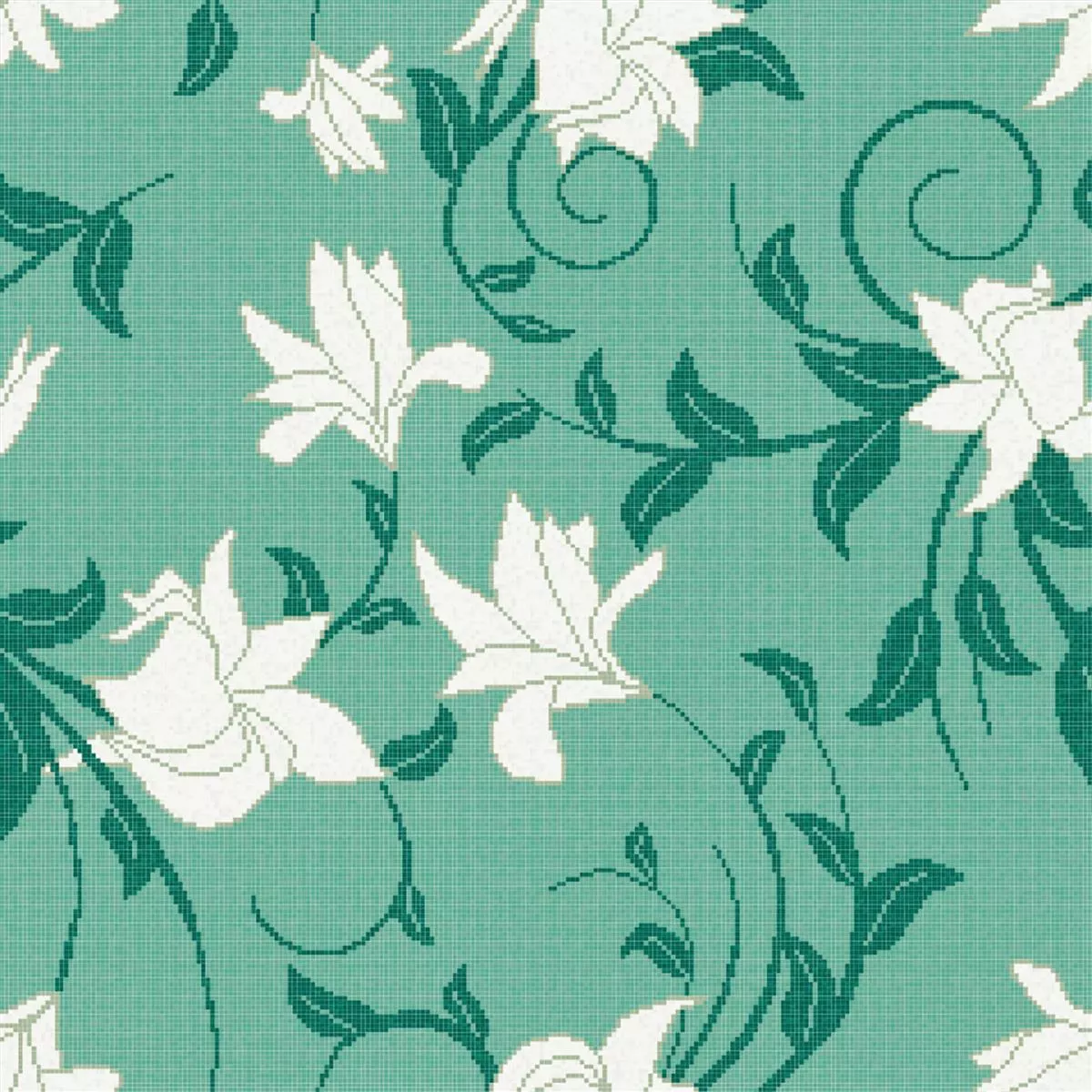 Üveg Pool Úszómedence Mozaik Csempe Trend-Vi Aquatica Water Garden 2 Üveg Pool Úszómedence Mozaik Csempe Trend-Vi Aquatica Water Garden 2