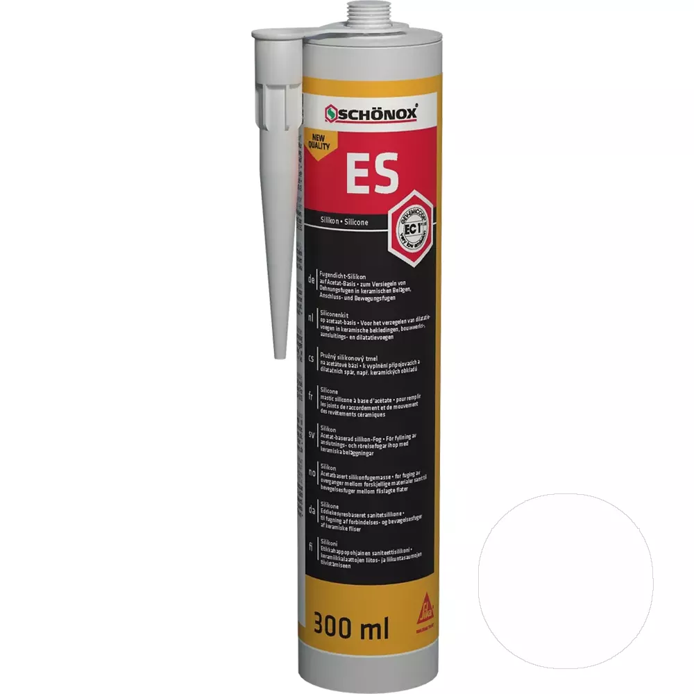 Schönox ES átlátszó hézagtömítő szilikon (300 ml)