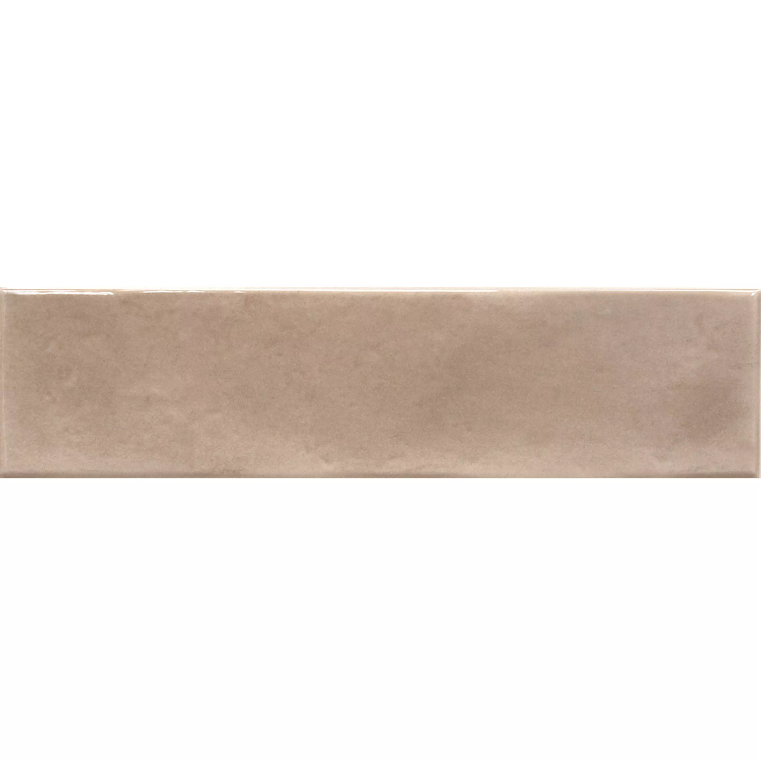 Fali Csempe Conway Hullámos 7,5x30cm Világos Barna