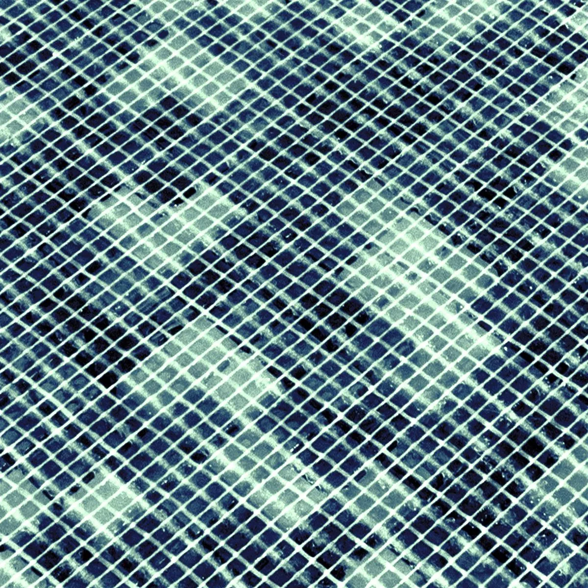 Üvegmozaik Csempék Catalina Kék Zöld Mix