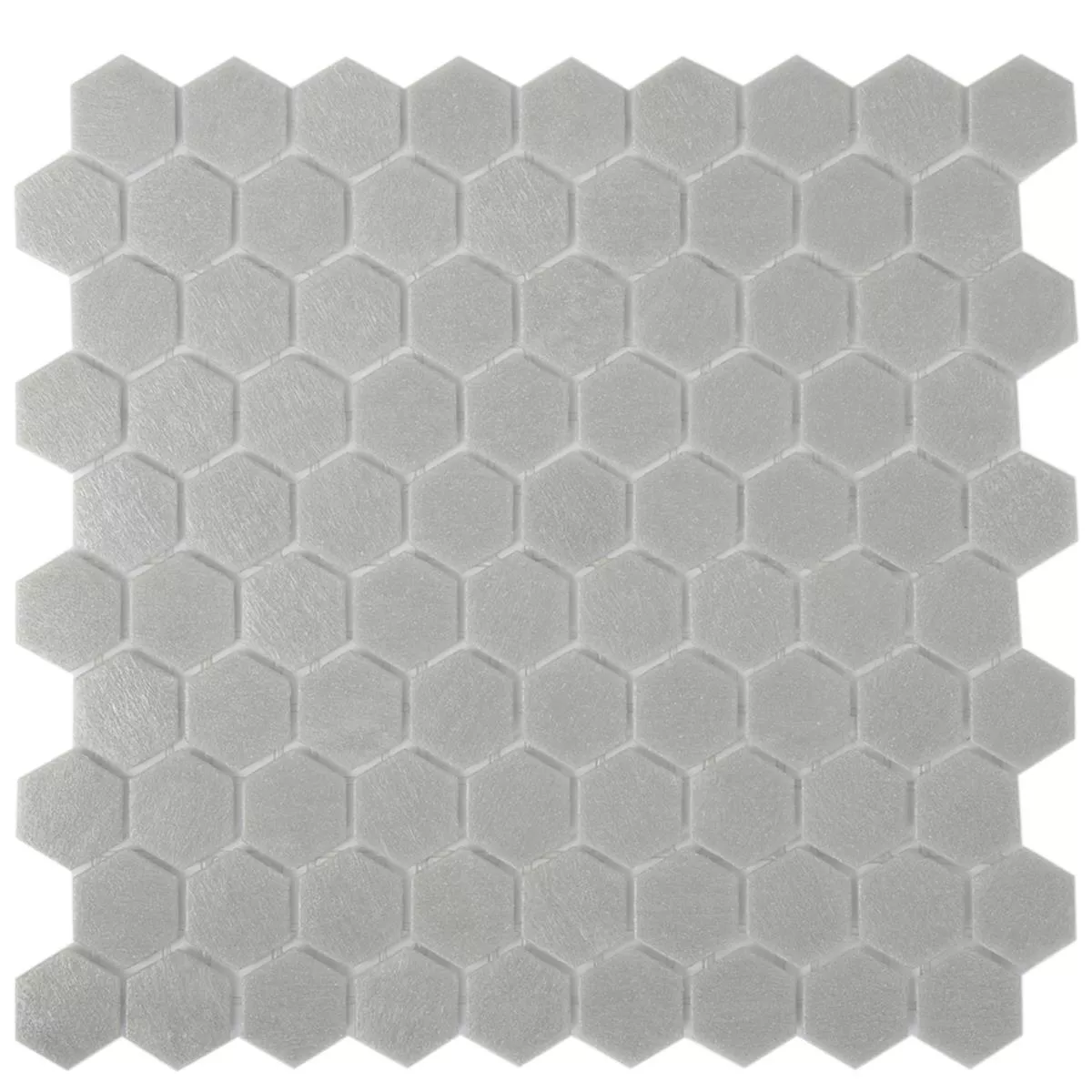 Üvegmozaik Csempék Trend-Vi Hexagonal 152 Szürke