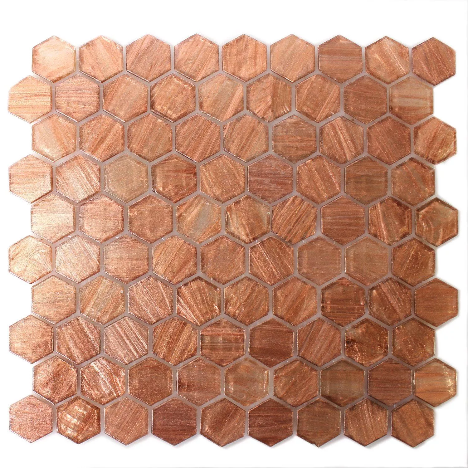 Mozaik Csempe Trend-Vi Üveg Hexagonal 222