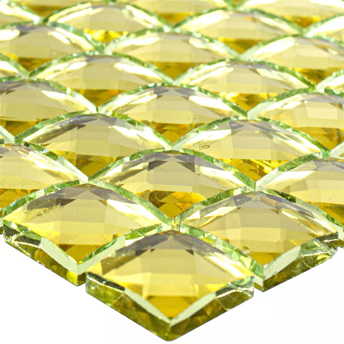Üveg Mozaik Csempe Victoria Arany Négyzet 23