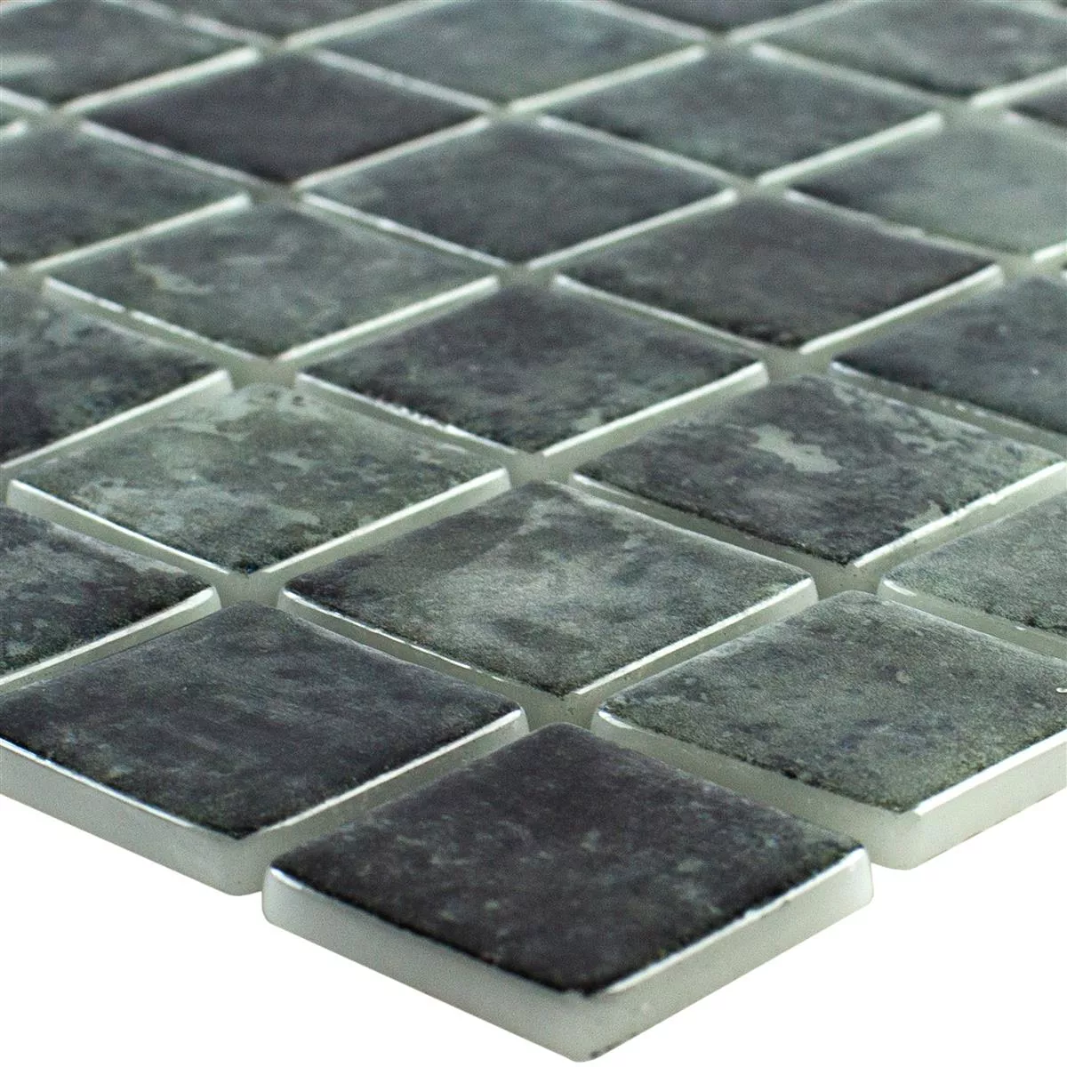 Üveg Medencemozaik Baltic Fekete 25x25mm Üveg Medencemozaik Baltic Fekete 25x25mm