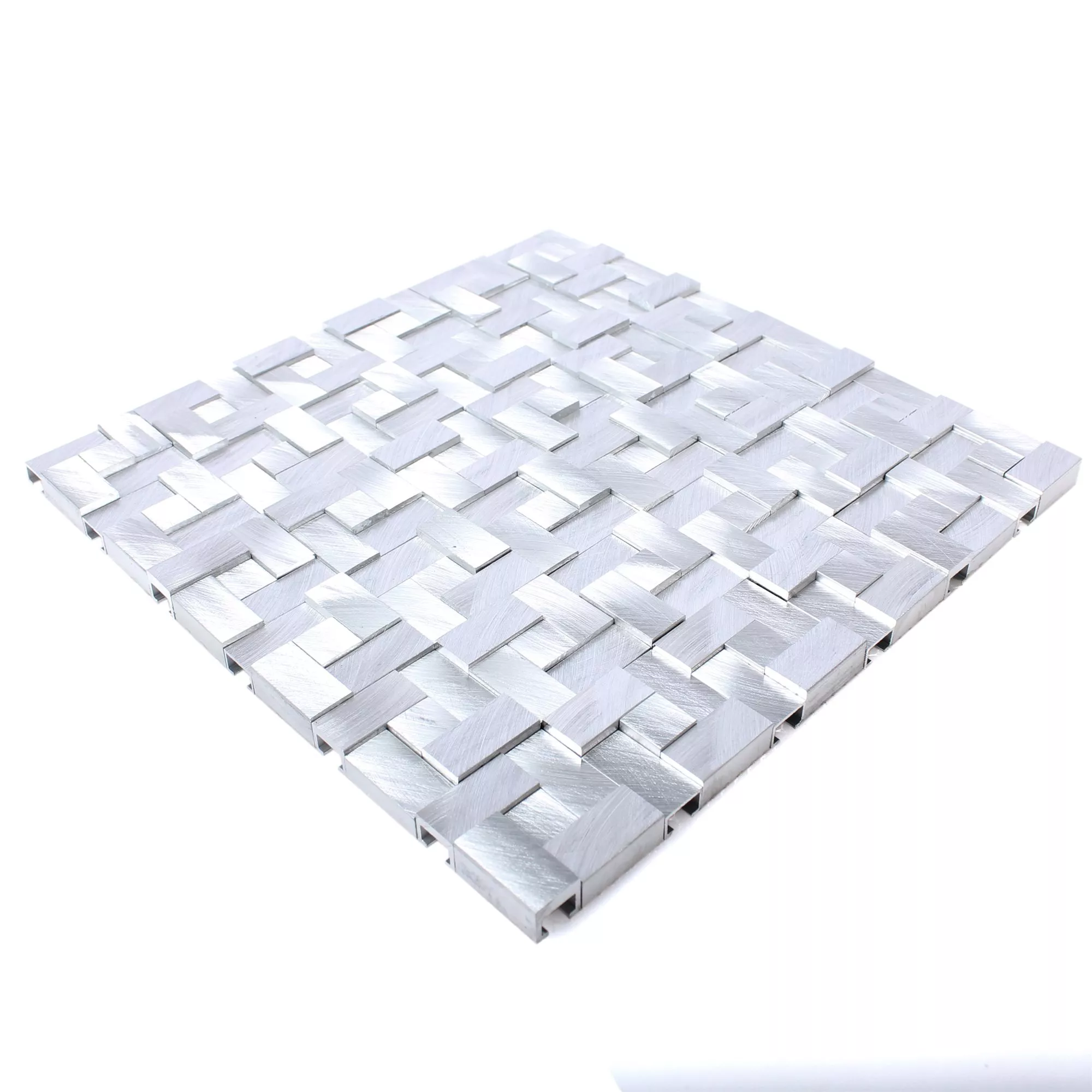 Mozaik Csempe Alumínium Fém Elvis 3D Ezüst
