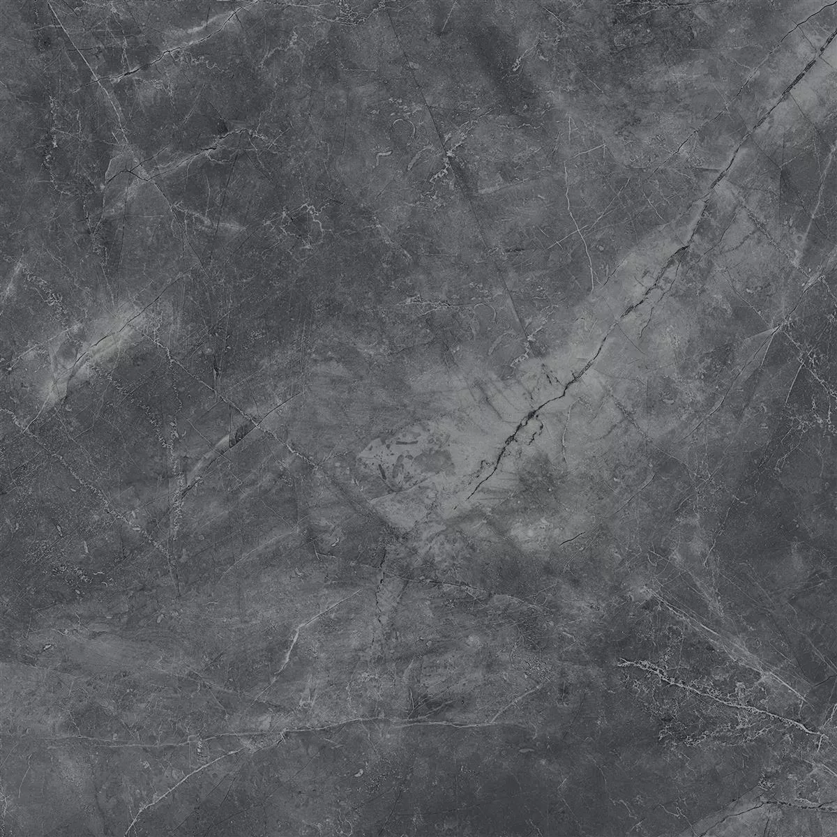 Angola Csiszolt Fekete 60x60 cm