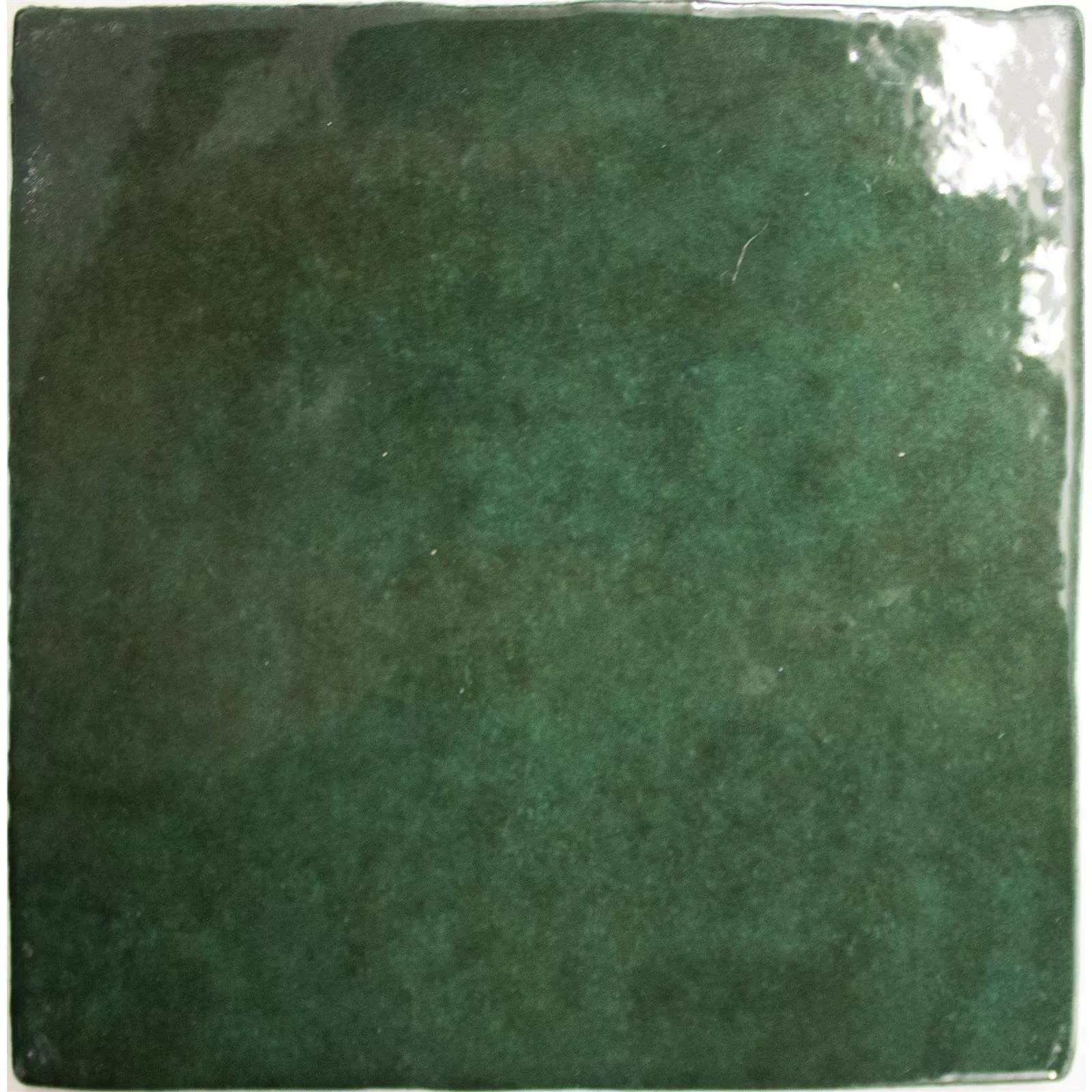 Fali Csempe Concord Hullámoptika Moha Zöld 13,2x13,2cm