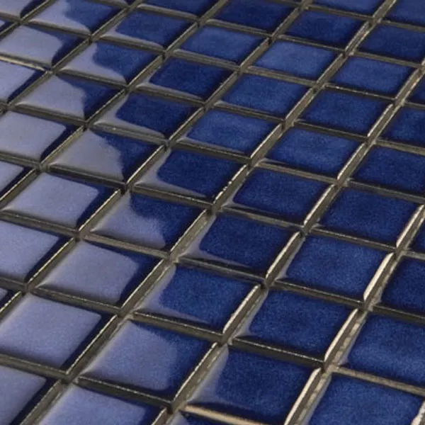Mozaik Csempe Fazekasság 25x25x4mm Kék