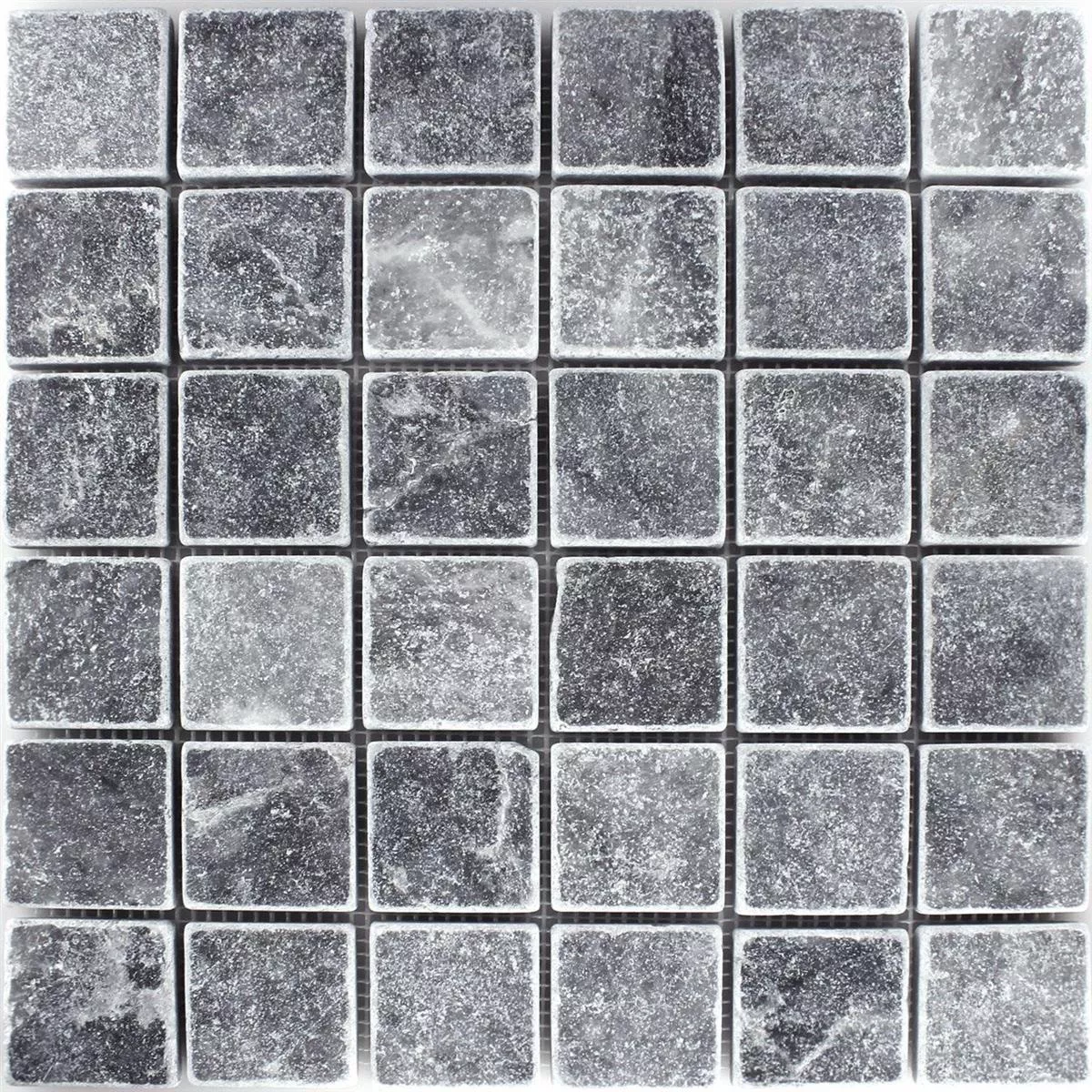 Mozaik Csempe Üveggolyó Visso Nero 48