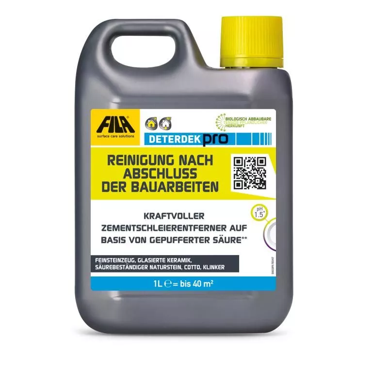 FILA Deterdek savas tisztító koncentrátum 1 liter FILA Deterdek savas tisztító koncentrátum 1 liter