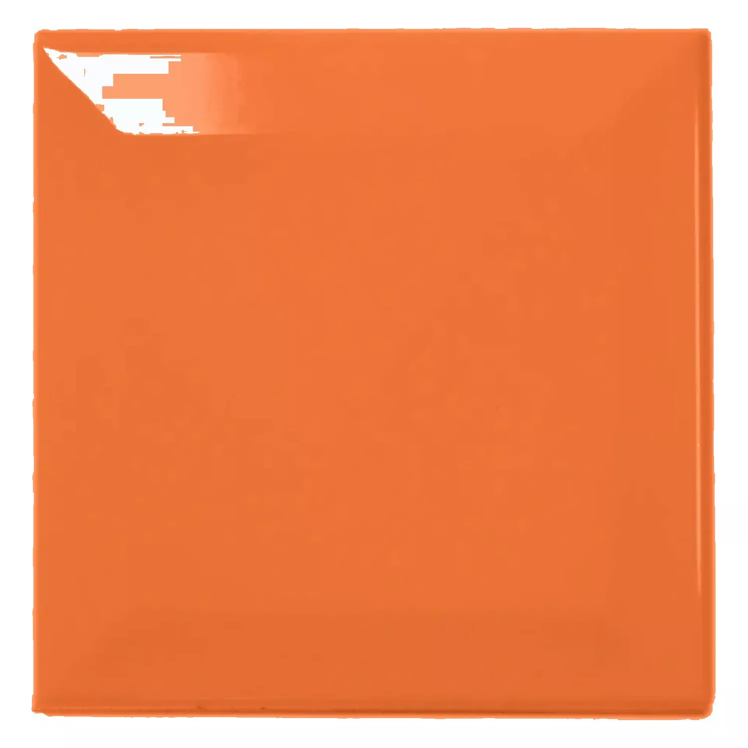 Metró csempe Narancssárga Csillogó 10x10 cm Fazetta Catarina Naranja