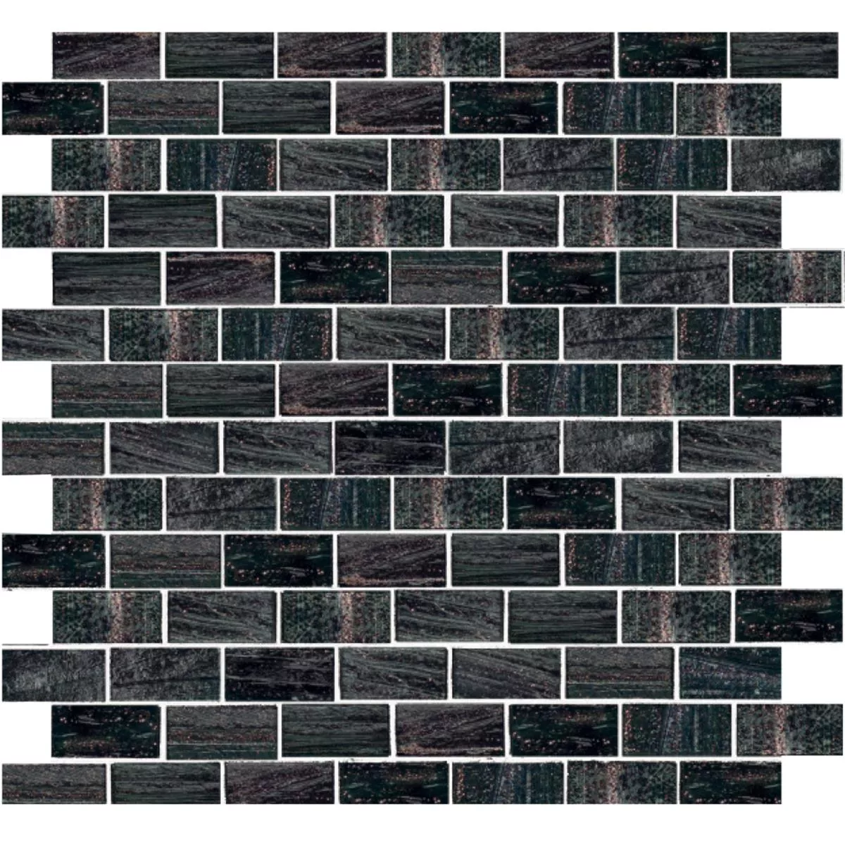 Üvegmozaik Csempék Trend-Vi Rectangular 260