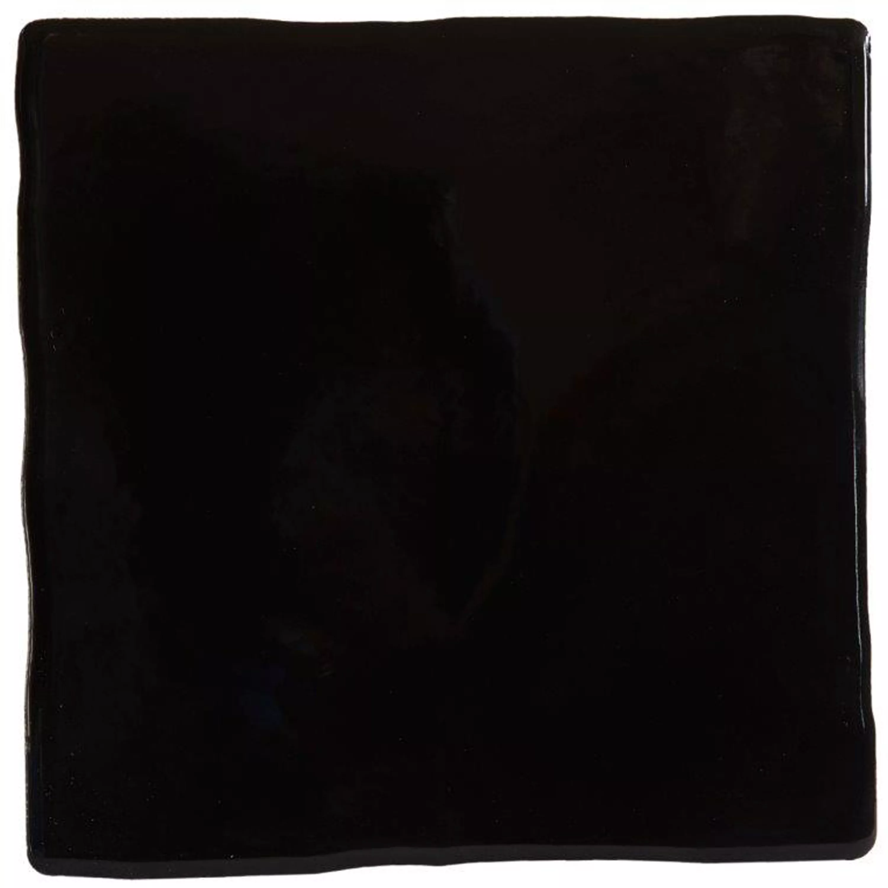 Fali Csempe Rebecca Hullámos Fekete 16,2x16,2cm
