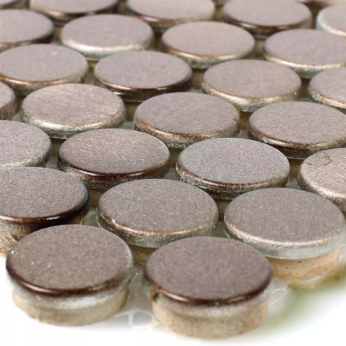 Mozaik Csempe Alumínium Fém Fantom Gomb Bronz Mozaik Csempe Alumínium Fém Fantom Gomb Bronz