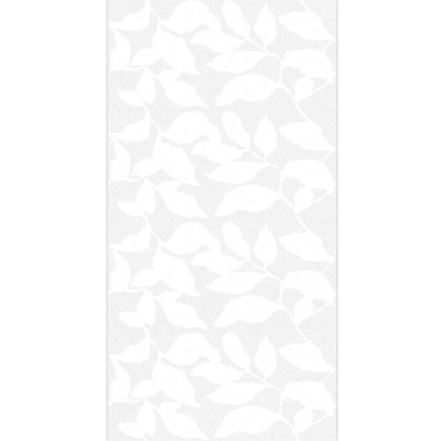 Fali Csempe Vulcano Floral Dekoráció Helyesbített Fehér 60x120cm