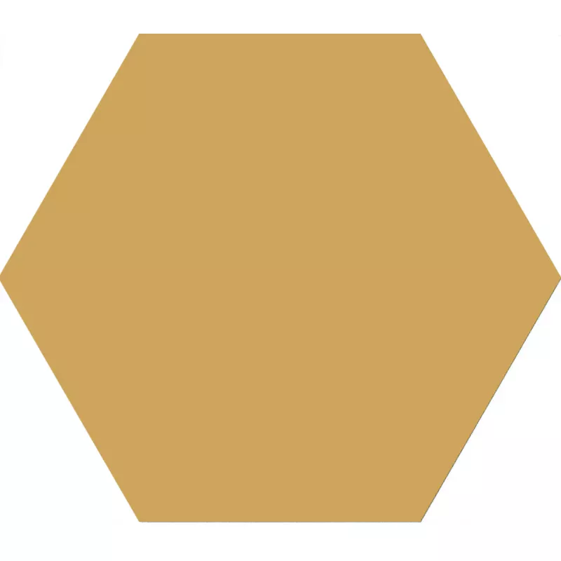 Padlólapok Loire Okker Hatszög Strukturált 23x27 cm