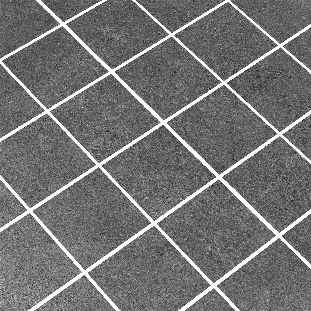 Mozaik Csempe Colossus Cement-Optika Antracit
