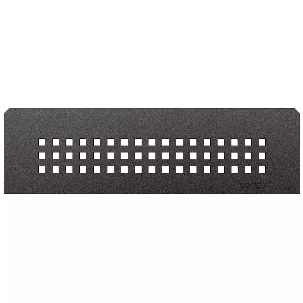 Schlüter téglalap alakú fali polc 30x8,7 cm, négyzet alakú, antracit