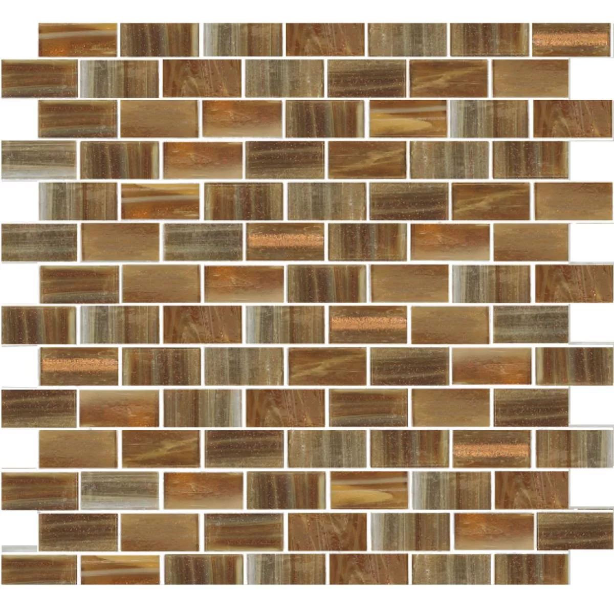 Üvegmozaik Csempék Trend-Vi Rectangular 282