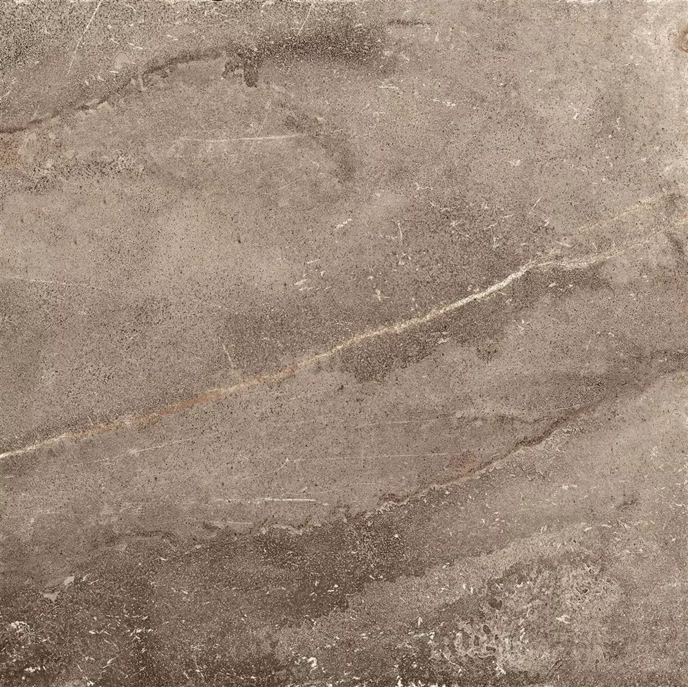 Padlólapok Detmold Természetes Kő Megjelenés 60x60cm Barna