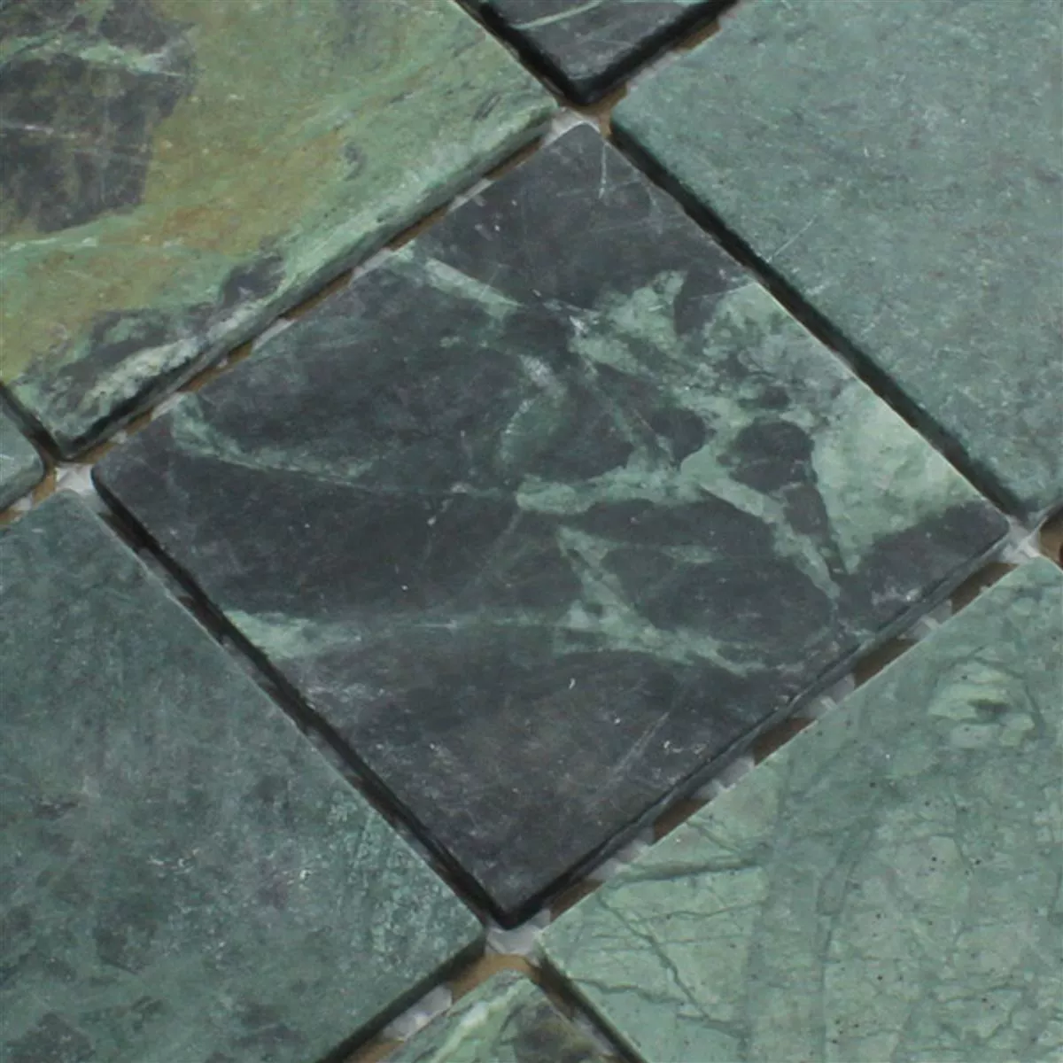 Minta tól től Mozaik Csempe Üveggolyó 98x98x8mm Verde Zöld