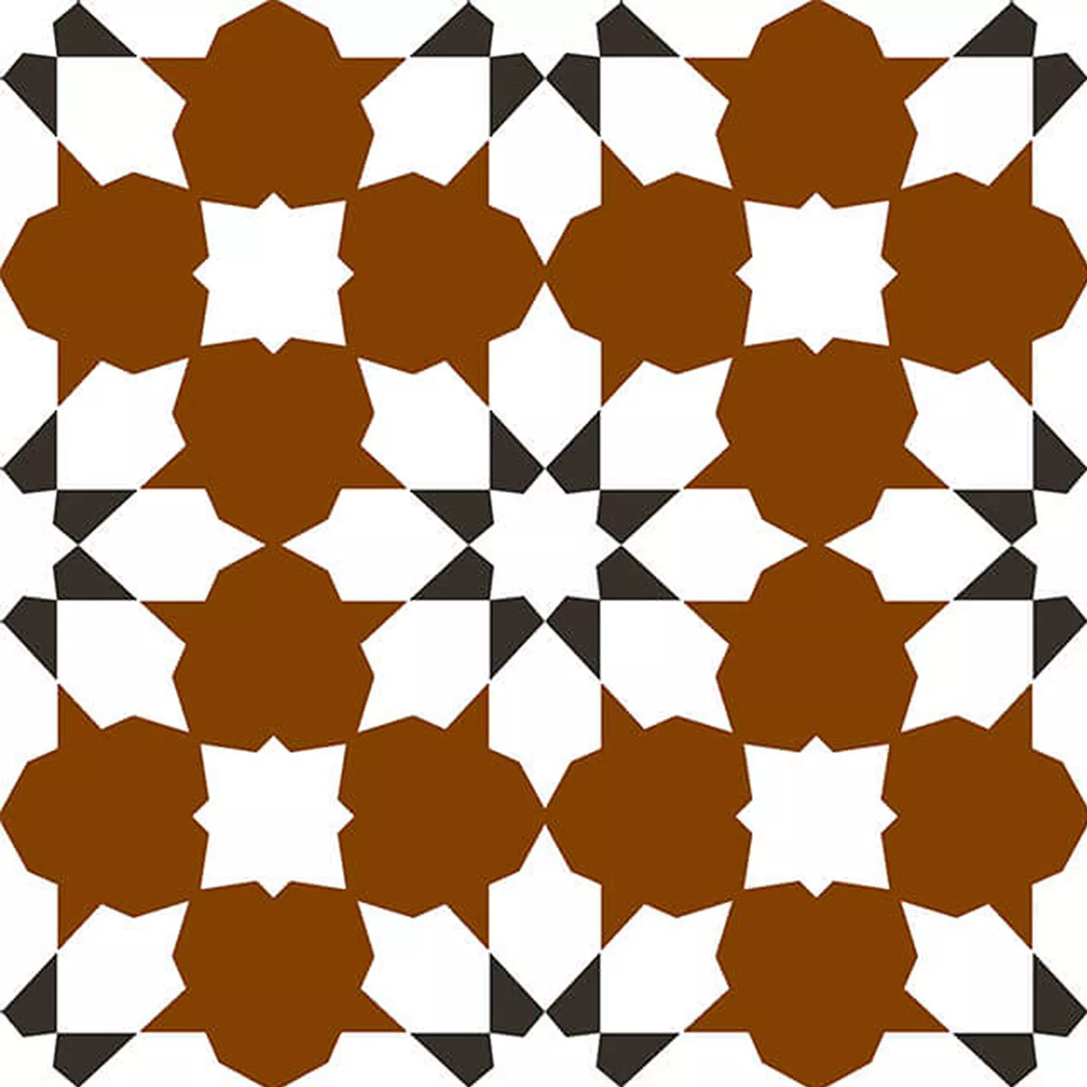 Porcelán Kőedény Csempék Samarkand Barna 22,5x22,5cm Porcelán Kőedény Csempék Samarkand Barna 22,5x22,5cm