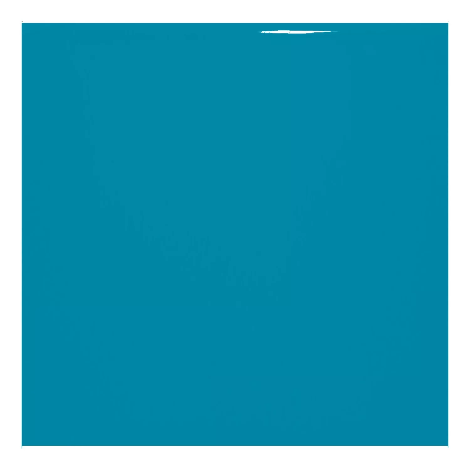 Metró csempe Türkiz Csillogó 10x10 cm Fazetta Nélkül Freyburg Aqua Blue