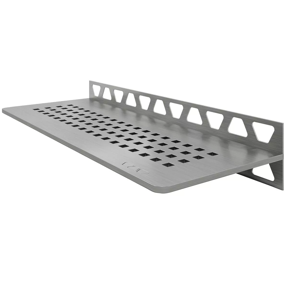 Zuhanypolc fali polc Schlüter téglalap 30x11,5cm négyzet ezüst Zuhanypolc fali polc Schlüter téglalap 30x11,5cm négyzet ezüst