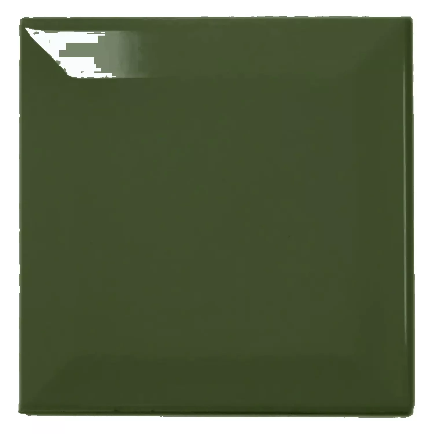 Metró csempe Zöld Csillogó 10x10 cm Fazetta Catarina Botella