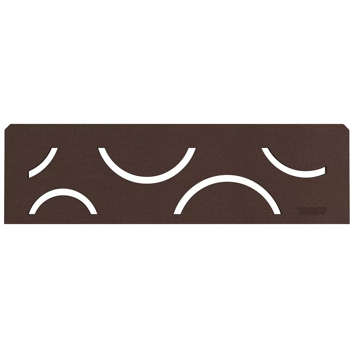 Niche fali polc Schlüter téglalap 30x8,7cm Curve Bronz